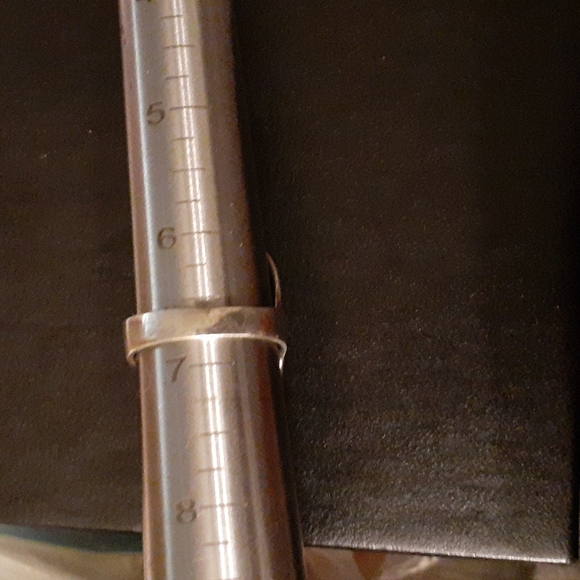 STERLING SILVER RING TWO CZ/ MARACSITE 925 Size 6.5 NEW - Picture 6 of 6